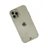 İphone 12 Pro Max Kılıf Liva Taşlı Silikon - Beyaz
