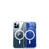 İphone 12 Pro Max Kılıf Magneticsafe Şeffaf Silikon - Şeffaf