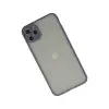İphone 12 Pro Max Kılıf Montreal Silikon Kapak - Gri