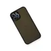 İphone 12 Pro Max Kılıf Montreal Silikon Kapak - Siyah