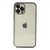 İphone 12 Pro Max Kılıf Razer Lensli Silikon - Siyah