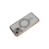 İphone 13 Kılıf Joke Simli Magneticsafe Kılıf - Gold
