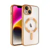 İphone 13 Kılıf Kross Magneticsafe Kapak - Turuncu