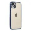 İphone 13 Kılıf Razer Lensli Silikon - Lacivert