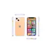 İphone 13 Mini Kılıf Miami Şeffaf Silikon - Lila