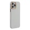 İphone 13 Pro Kılıf Anka Pc Sert Metal Kapak - Şeffaf