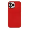 İphone 13 Pro Kılıf Asya Deri Silikon - Kırmızı