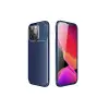 İphone 13 Pro Kılıf Auto Focus Karbon Kapak - Lacivert
