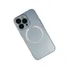 İphone 13 Pro Kılıf Jack Magneticsafe Lens Silikon - Sierra Blue