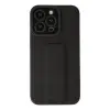 İphone 13 Pro Kılıf Mega Standlı Silikon - Siyah
