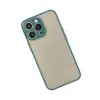 İphone 13 Pro Kılıf Montreal Silikon Kapak - Yeşil