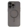 İphone 13 Pro Kılıf Moshi Lens Magneticsafe Silikon - Füme