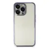İphone 13 Pro Kılıf Razer Lensli Silikon - Mor