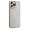 İphone 13 Pro Kılıf Room Magneticsafe Silikon - Pudra