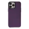 İphone 13 Pro Max Kılıf Anka Pc Sert Metal Kapak - Mor