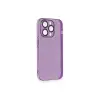 İphone 13 Pro Max Kılıf Armada Lensli Kapak - Derin Mor