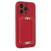 İphone 13 Pro Max Kılıf Coco Elit Kapak - Kırmızı