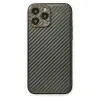 İphone 13 Pro Max Kılıf Coco Karbon Silikon - Füme