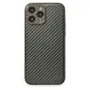 İphone 13 Pro Max Kılıf Coco Karbon Silikon - Füme