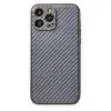 İphone 13 Pro Max Kılıf Coco Karbon Silikon - Gri