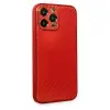 İphone 13 Pro Max Kılıf Coco Karbon Silikon - Kırmızı