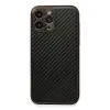 İphone 13 Pro Max Kılıf Coco Karbon Silikon - Siyah