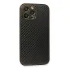 İphone 13 Pro Max Kılıf Coco Karbon Silikon - Siyah