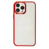 İphone 13 Pro Max Kılıf Element Silikon - Kırmızı