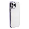 İphone 13 Pro Max Kılıf Element Silikon - Mor