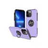 İphone 13 Pro Max Kılıf Elit Yüzüklü Kapak - Mor