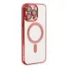 İphone 13 Pro Max Kılıf Kross Magneticsafe Kapak - Kırmızı
