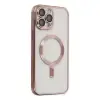 İphone 13 Pro Max Kılıf Kross Magneticsafe Kapak - Rose