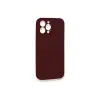 İphone 13 Pro Max Kılıf Lansman Legant Silikon - Bordo