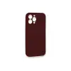 İphone 13 Pro Max Kılıf Lansman Legant Silikon - Bordo