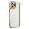 İphone 13 Pro Max Kılıf Liva Lens Silikon - Lila