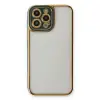 İphone 13 Pro Max Kılıf Liva Lens Silikon - Yeşil