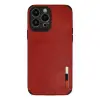 İphone 13 Pro Max Kılıf Loop Deri Silikon - Kırmızı
