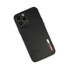 İphone 13 Pro Max Kılıf Loop Deri Silikon - Siyah