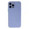 İphone 13 Pro Max Kılıf Nano İçi Kadife Silikon - Lila