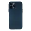 İphone 13 Pro Max Kılıf Pp Ultra İnce Kapak - Mavi