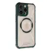İphone 13 Pro Max Kılıf Prag Magneticsafe Kapak - Koyu Yeşil