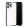 İphone 13 Pro Max Kılıf Razer Lensli Silikon - Mor