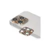 İphone 13 Pro Max Pers Alüminyum Kamera Lens - Gold