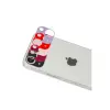 İphone 13 Rainbow Kamera Lens Koruma Cam - Mor