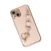 İphone 14 Kılıf Esila Silikon - Pudra