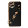 İphone 14 Kılıf Esila Silikon - Siyah