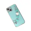 İphone 14 Kılıf Esila Silikon - Su Yeşili