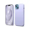 İphone 14 Kılıf First Silikon - Lila