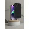 İphone 14 Kılıf Kelvin Kartvizitli Silikon - Siyah
