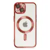 İphone 14 Kılıf Kross Magneticsafe Kapak - Kırmızı